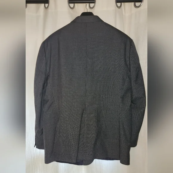 Men's Blazer - 50R - Michael Kors - Gray Houndstooth